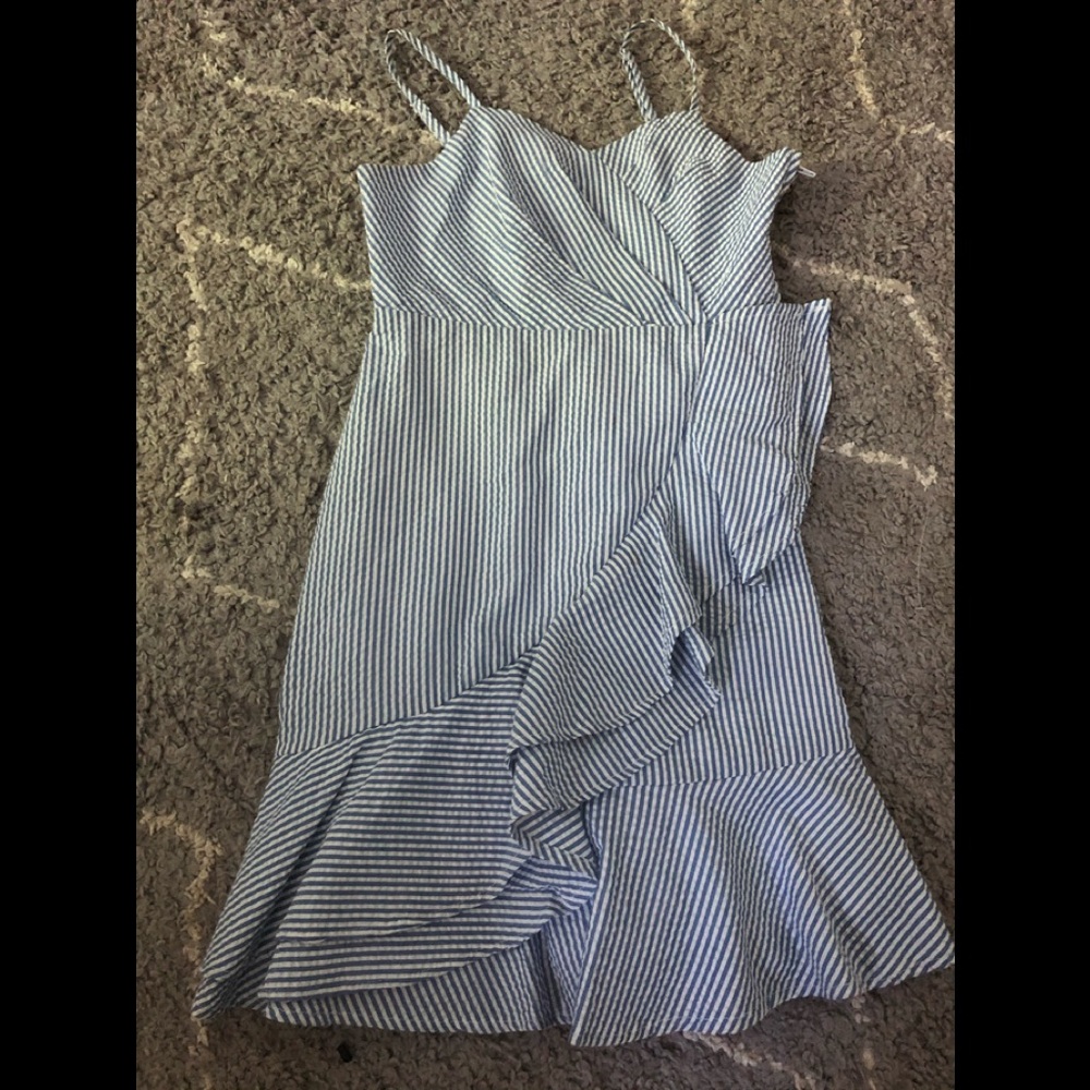 Girls Seersucker Sundress